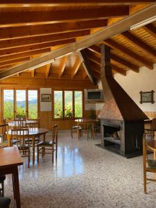 Restaurace v ubytování Hostal Alt Llobregat