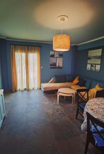 Posezení v ubytování Elpida Suites