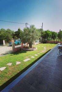 Zahrada ubytování Elpida Suites