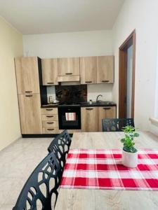 Kuchyň nebo kuchyňský kout v ubytování Casa Sant' Andrea