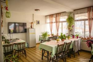 Kuchyň nebo kuchyňský kout v ubytování Guesthouse Marija