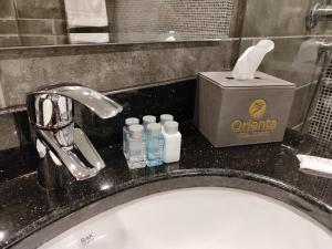 Koupelna v ubytování Orienta Hotel Gyumri