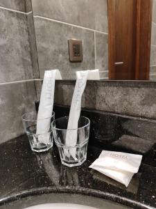 Koupelna v ubytování Orienta Hotel Gyumri