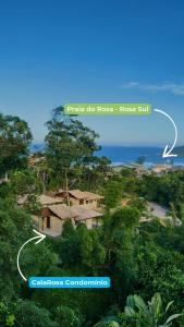 Capture d'écran du jardincomedia do raja rojo resort dans l'établissement CalaRosa Condomínio, à Praia do Rosa
