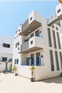 O edifício em que o apartamento se localiza