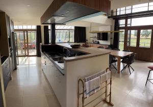 Dapur atau dapur kecil di B&B - Ter Douve