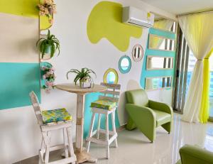 Posezení v ubytování Apartamento Samaria club de playa