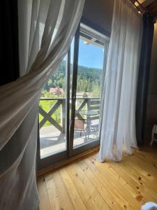 Balkón nebo terasa v ubytování Hygge