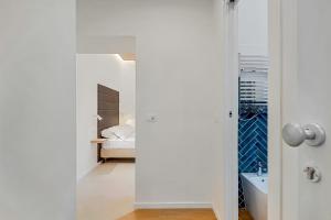 Postel nebo postele na pokoji v ubytování Grenni Guesthouse