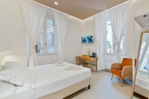 Postel nebo postele na pokoji v ubytování Grenni Guesthouse