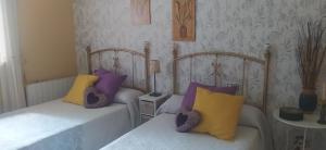 Ένα ή περισσότερα κρεβάτια σε δωμάτιο στο VILLA ELSA