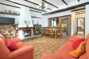 Χώρος καθιστικού στο Casa Pura by Vintage Travel