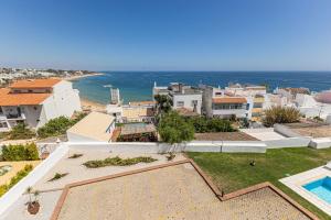 an aerial view of a resort with the ocean at Rossio Sea View By ALzira in Albufeira