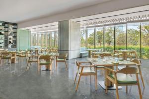 Restaurace v ubytování Element Guangzhou Baiyun