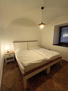 Postel nebo postele na pokoji v ubytování Apartmán Hessy
