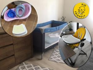 A seating area at Apartmán Andrea