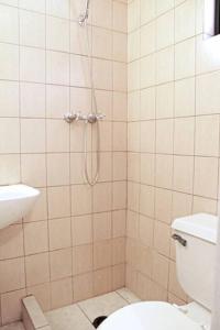 Ванна кімната в Acogedora casa en Reñaca