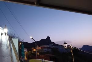 a view of the mountains from the window of a house at Princess Antonella in Tejeda