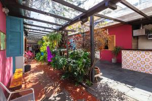 Zahrada ubytování Ô de Casa Hostel