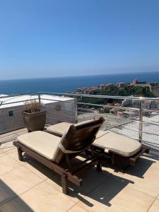 Nespecifikovaný výhled na moře nebo výhled na moře při pohledu z apartmánu
