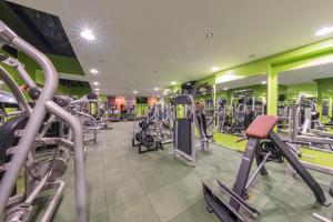 Fitness centrum a/nebo fitness zařízení v ubytování زهرة