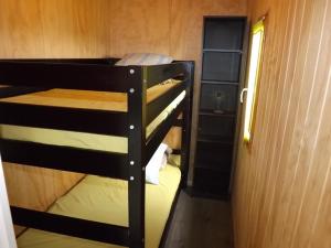 Uma ou mais camas em beliche em um quarto em Gîte Peyrusse, 3 pièces, 4 personnes - FR-1-742-334