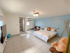 Postel nebo postele na pokoji v ubytování Dan Bao Homestay