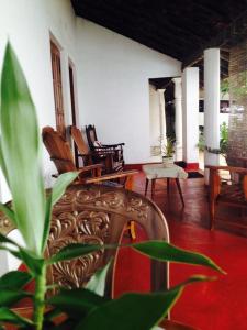 Posezení v ubytování New Manik Homestay