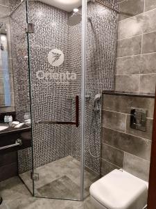 Koupelna v ubytování Orienta Hotel Gyumri