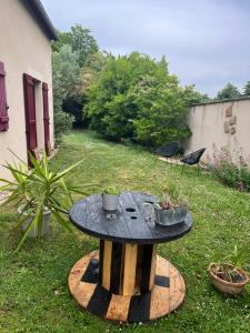 Zahrada ubytování Côt’et Calme