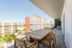 Μπαλκόνι ή βεράντα στο Apartamento Appartimao