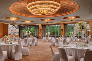 Restaurace v ubytování The Ritz-Carlton, Millenia Singapore + 37 fotografií