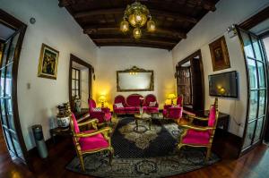 Posezení v ubytování Gran Bolivar Hotel - Trujillo, Perú
