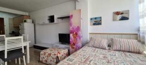 Posteľ alebo postele v izbe v ubytovaní A&N Gabarra 2 + 22 fotografií