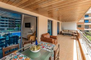 A seating area at Cozy Holiday Home 1 Bed 2 Bath Balcon Los Gigantes