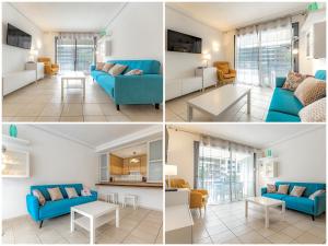 A seating area at Cozy Holiday Home 1 Bed 2 Bath Balcon Los Gigantes