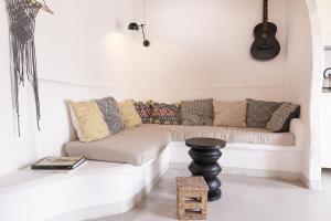 Posezení v ubytování CASA MANORGAI UNO
