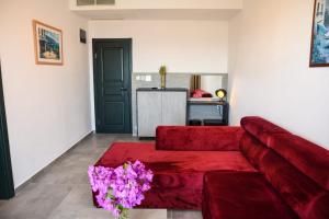 Гостиная зона в Apartments Montenegro Hills Ulcinj