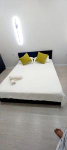 Cama o camas de una habitación en Sholpan city studia 137/3