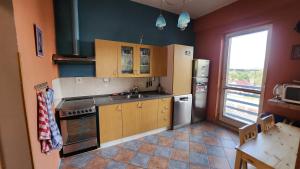 Kuchyň nebo kuchyňský kout v ubytování Suk apartmán 24
