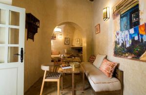 Posezení v ubytování Riad l'Ayel d'Essaouira