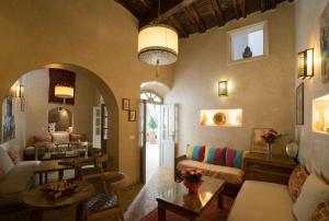 Posezení v ubytování Riad l'Ayel d'Essaouira