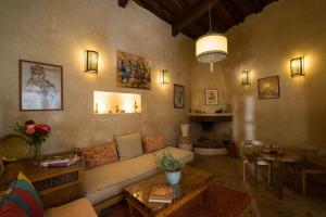 Posezení v ubytování Riad l'Ayel d'Essaouira