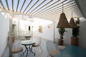 Posezení v ubytování Riad l'Ayel d'Essaouira