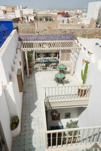 Balkón nebo terasa v ubytování Riad l'Ayel d'Essaouira
