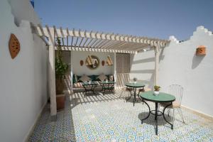 Balkón nebo terasa v ubytování Riad l'Ayel d'Essaouira