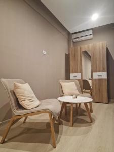 A seating area at VILIN