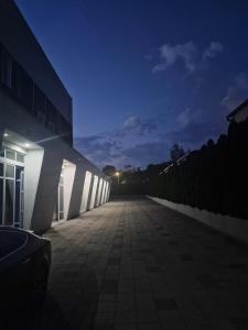 The building in which a vendégházakat is located
