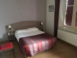 Postel nebo postele na pokoji v ubytování Hostel Ramuntcho