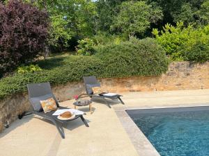Πισίνα στο ή κοντά στο Le Clos Saint James 5 étoiles